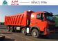 A7 8X4 HOWO Dump Truck 30 CBM 420 HP Euro 4 Flat Roof For Quarry Philippines