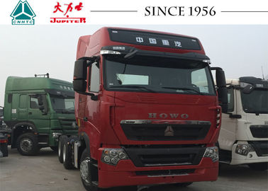 High Roof HOWO A7 6X4 10 Wheeler Truck With Euro II 380HP Engine LHD / RHD