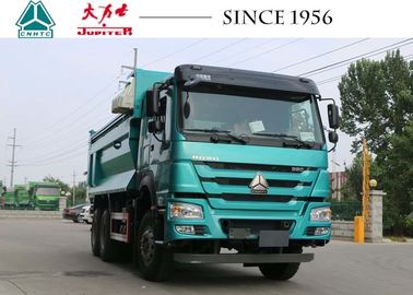 10 Wheeler HOWO Dump Truck 15 CBM-20 CBM Capacity With Superior Heat Dissipation