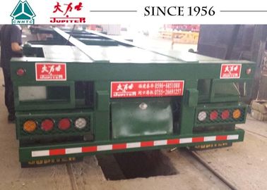 Heavy Duty 20 FT 3 Axle Skeletal Container Trailer With High Transport Efficiency